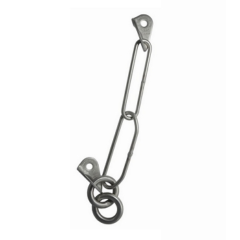 BELAY GROUP Ø10 + 2 ROUND RINGS A316L