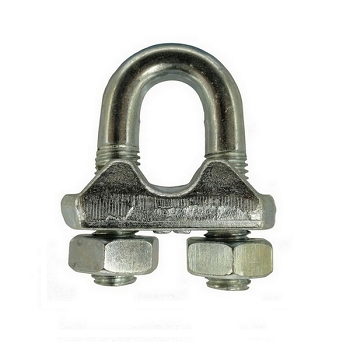 GALVANIZED CLAMP FOR CABLES