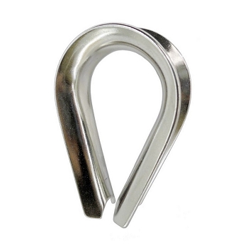 STAINLESS STEEL THIMBLE FOR CABLES