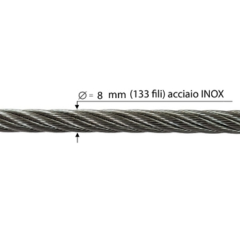 STAINLESS STEEL A316 CABLE