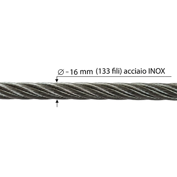 CÂBLE INOX A316