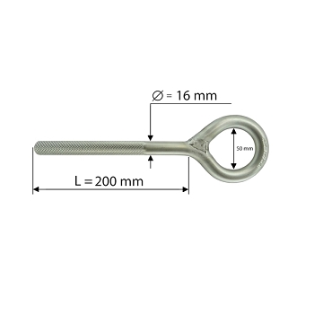 COSED EYE BOLT