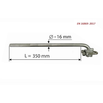 U-CLAMP BOLT FOR VERTICAL SECTIONS