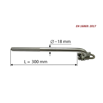 U-CLAMP BOLT FOR VERTICAL SECTIONS