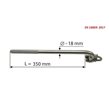 U-CLAMP BOLT FOR VERTICAL SECTIONS