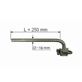 U-CLAMP BOLT FOR VERTICAL SECTIONS